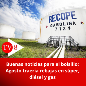Buenas noticias para el bolsillo: Agosto traería rebajas en súper, diésel y gas