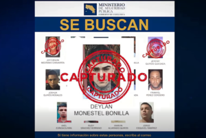 Capturan al quinto más buscado en Cartago tras persecución