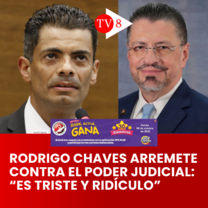Rodrigo Chaves arremete contra el Poder Judicial: “Es triste y ridículo”